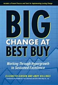 Big Change at Best Buy : Working through Hypergrowth to Sustained Excellence (Hardcover)