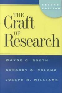 The craft of research 2nd ed