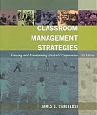 Classroom Management Strategies (Paperback, 6th)
