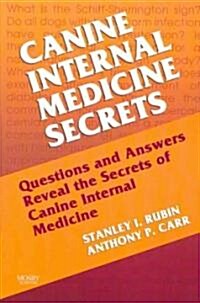 Canine Internal Medicine Secrets (Paperback, 1st)