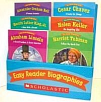 Easy Reader Biographies: Grades K-2: 12 Biographies That Help Students Learn to Read and Comprehend Key Features of Nonfiction (Hardcover)