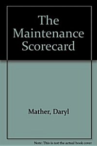 The Maintenance Scorecard (Other, eBook)