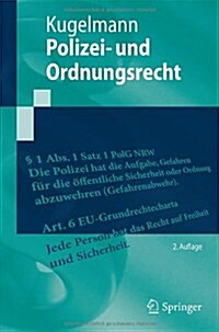 Polizei- Und Ordnungsrecht (Paperback, 2, 2. Aufl. 2012)