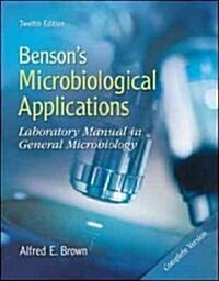 Bensons Microbiology Applications Connect Microbiology 1 Semester Access Card (Pass Code, 12th)