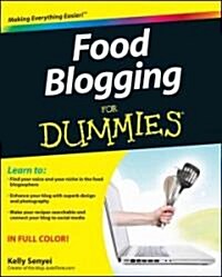 Food Blogging for Dummies (Paperback)