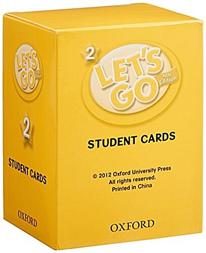 (4판)Lets Go 2: Student Cards (Cards, 4th Edition)