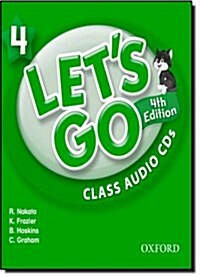 (4판)Lets Go 4: Class Audio CDs (CD 2장, 4th Edition)
