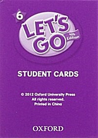 (4판)Lets Go 6: Student Cards (Cards, 4th Edition)