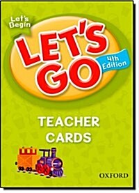 (4판)Lets Go Begin: Teacher Cards (Cards, 4th Edition)