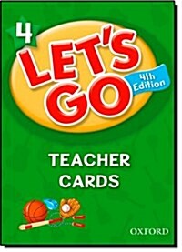 (4판)Lets Go 4: Teacher Cards (Cards, 4th Edition )