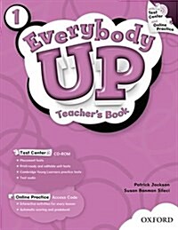 [중고] Everybody Up: 1: Teachers Book with Test Center CD-ROM (Package)