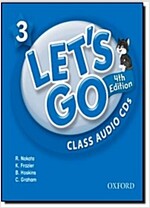 (4판)Let's Go 3: Class Audio CDs (CD 2장, 4th Edition)