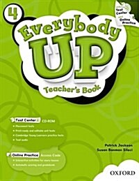 Everybody Up: 4: Teachers Book with Test Center CD-ROM (Package)