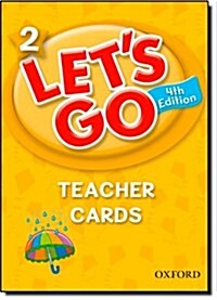 (4판)Lets Go 2: Teacher Cards (Cards, 4th Edition)