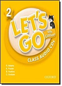 [중고] Let‘s Go: 2: Class Audio CDs (CD 2장 , 4th Edition)