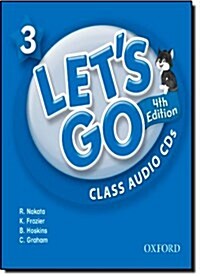 [중고] (4판)Lets Go 3: Class Audio CDs (CD 2장, 4th Edition)
