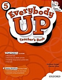 [중고] Everybody Up: 5: Teacher‘s Book with Test Center CD-ROM (Package)