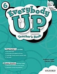 [중고] Everybody Up: 6: Teachers Book with Test Center CD-ROM (Package)