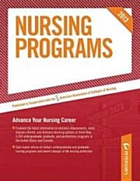 Petersons Nursing Programs 2013 (Paperback, 18th)