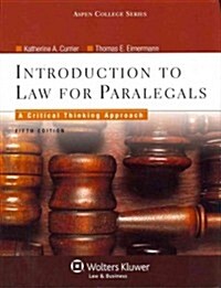 Introduction to Law for Paralegals (Hardcover, 5)