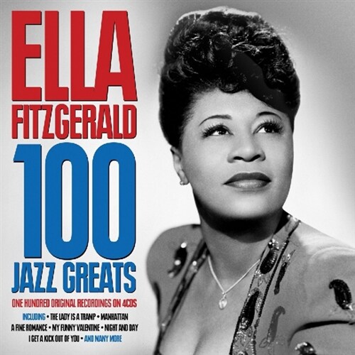 [수입] Ella Fitzgerald - 100 Jazz Greats [4CD]