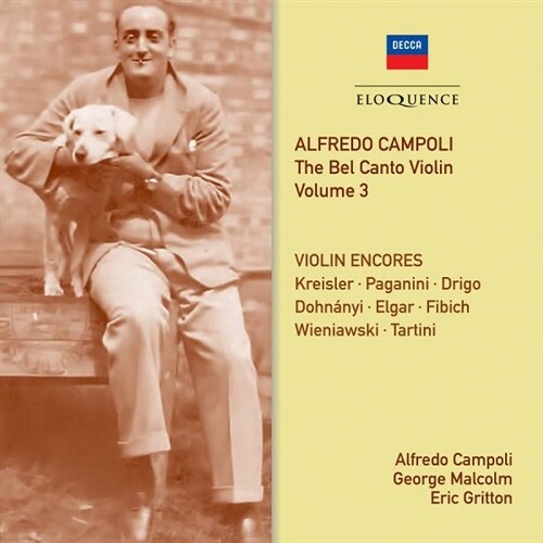 [수입] 캄폴리 - 벨 칸토 바이올린 Vol.3 [2CD]