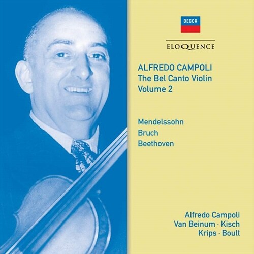 [수입] 캄폴리 - 벨 칸토 바이올린 Vol.2 [2CD]