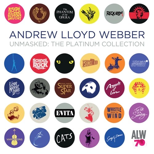 [중고] Andrew Lloyd Webber - Unmasked : The Platinum Collection [2CD]
