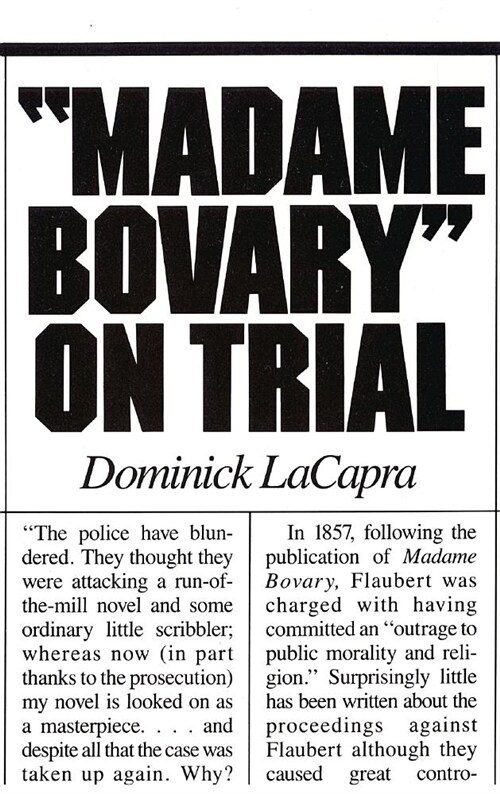 Madame Bovary on Trial (Hardcover)