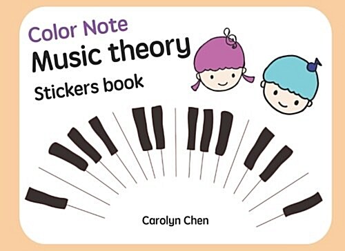 Color Note-music Theory Stickers Book (Paperback)