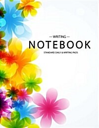 Notebook Writing Standard Blank Book: Notebook Writing Standard Blank Book: Standard & Writing Pads / Daily Book / Blank Book / Planner Journal / Wire (Paperback)