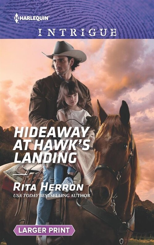 Hideaway at Hawks Landing (Mass Market Paperback, Large Print)