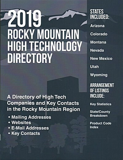 Rocky Mountain Directory 2019 (Paperback)