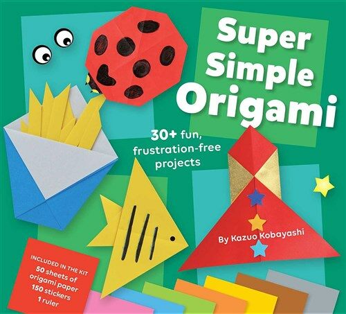 Super Simple Origami: An At-Home Activity Kit for Ages 5+ (Paperback)