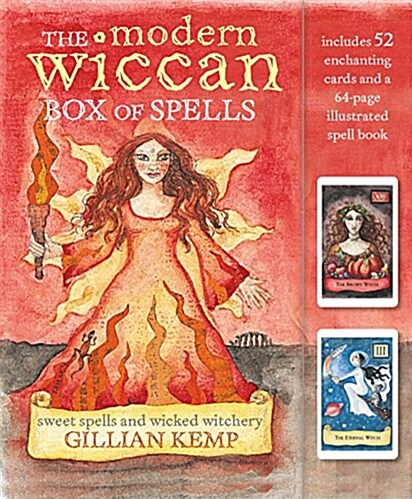 The Modern Wiccan Box of Spells : Includes 52 Enchanting Cards and a 64-Page Illustrated Spell Book (Multiple-component retail product, part(s) enclose)