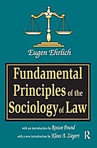 Fundamental Principles of the Sociology of Law (Hardcover)