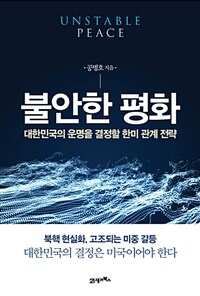 불안한 평화 : 대한민국의 운명을 결정할 한미 관계 전략