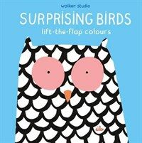 Surprising birds: lift-the-flap colours
