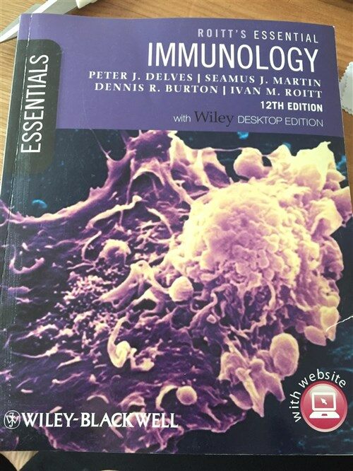 [중고] Roitt‘s Essential Immunology : Includes Free Desktop Edition (Paperback, 12 Rev ed)