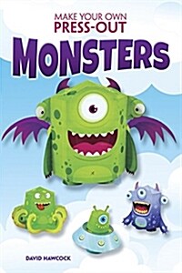 Make Your Own Press-Out Monsters (Paperback)