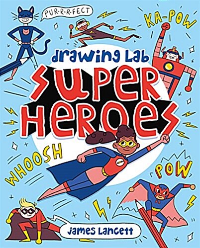 Drawing Lab: Superheroes (Paperback)