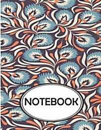 Notebook: Dot-Grid, Graph, Lined, Blank Paper: Colorful Pattern: notebook journal, notebook marble, notebook paper, diary, 8.5 (Paperback)
