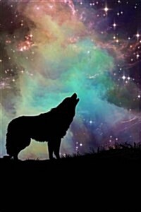 Wolf Silhouette Notebook: 150 Lined Pages, Softcover, 6 X 9 (Paperback)