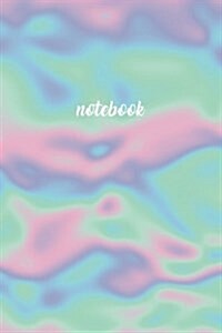 Notebook: Holographic Effect Journal 120-Page Lined Notebook (Paperback)