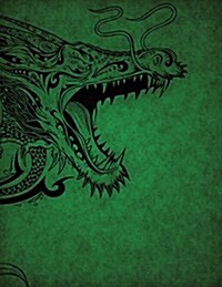 Dragon Sketchbook: Blank Art Pad Notebook Journal (Paperback)