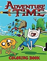 Adventure Time Coloring Book: Coloring Book for Kids and Adults 35 Illustrations (Paperback)