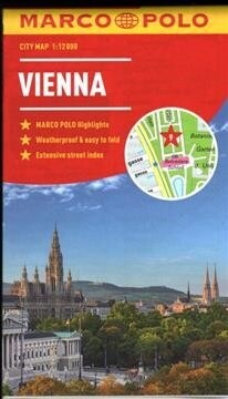 Vienna Marco Polo City Map (Folded)