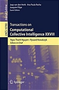 Transactions on Computational Collective Intelligence XXVIII (Paperback, 2018)