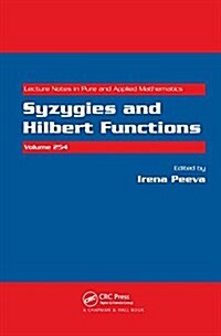 Syzygies and Hilbert Functions (Hardcover, 1)