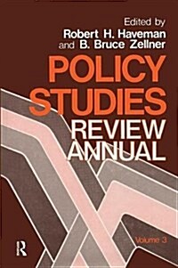 Policy Studies: Review Annual : Volume 3 (Paperback)